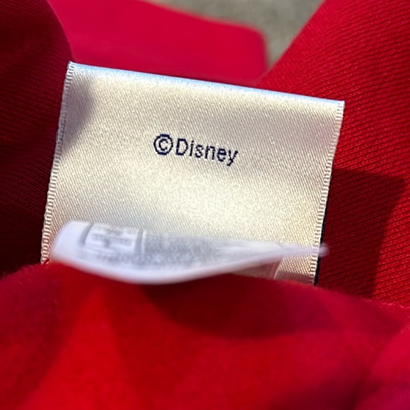 Disneyland Resort Walt Disney Kids Sz L Red Mickey Mouse Full Zippered Hoodie - Picture 8 of 12